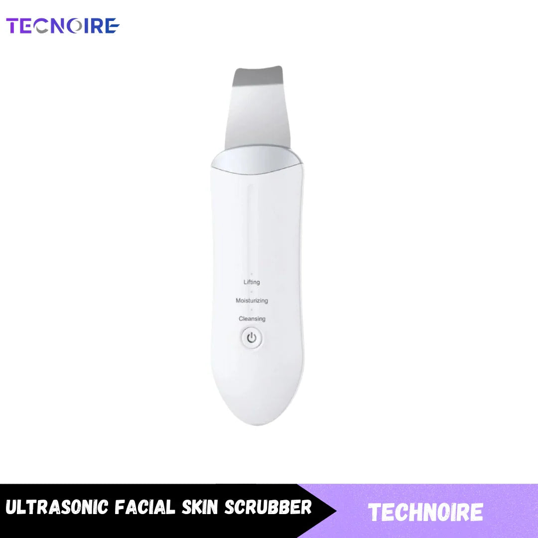 Ultrasonic Facial Skin Scrubber – Deep Cleanse & Glowing Skin in Minutes!